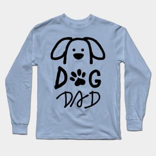 Dog Dad Woof Daddy Long Sleeve T-Shirt